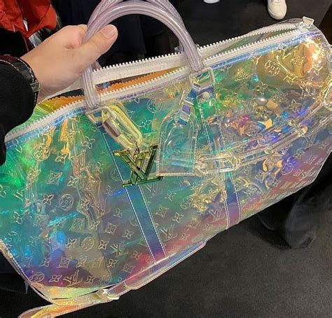 iridescent Louis Vuitton bag